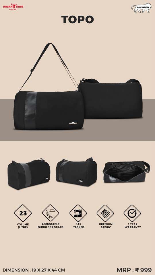 TOPO – Sleek Everyday Gym Duffel